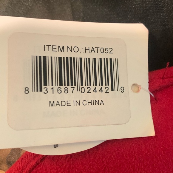 ⚙️❤️ Red Victorian Steampunk Hat - Picture 5 of 8